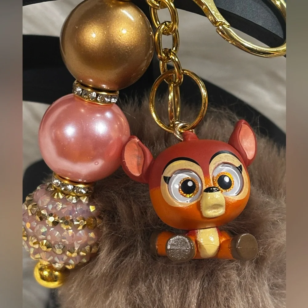 Disney Bambi Doorables Keychain/ Bag Charm Handmade